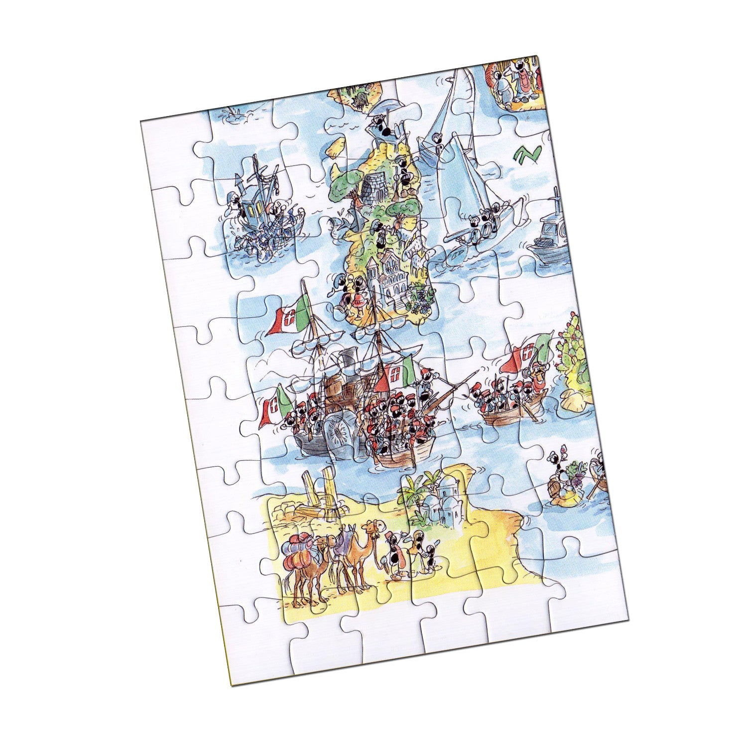 Puzzle Ticket "Unification of Italy-Southwest"