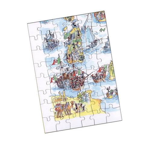 Biglietto Puzzle "Unità d'Italia-SudOvest"