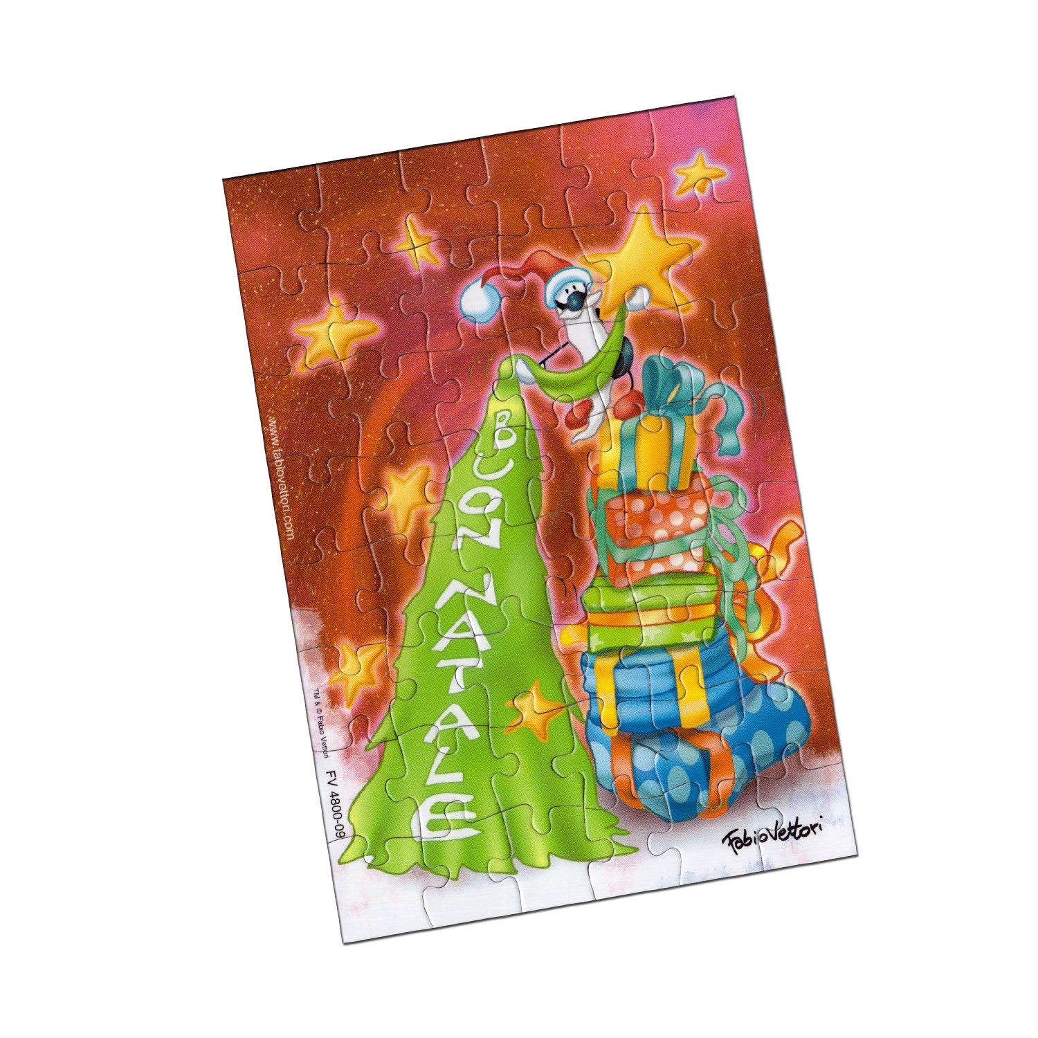 Christmas Puzzle Card (FV4800-09)