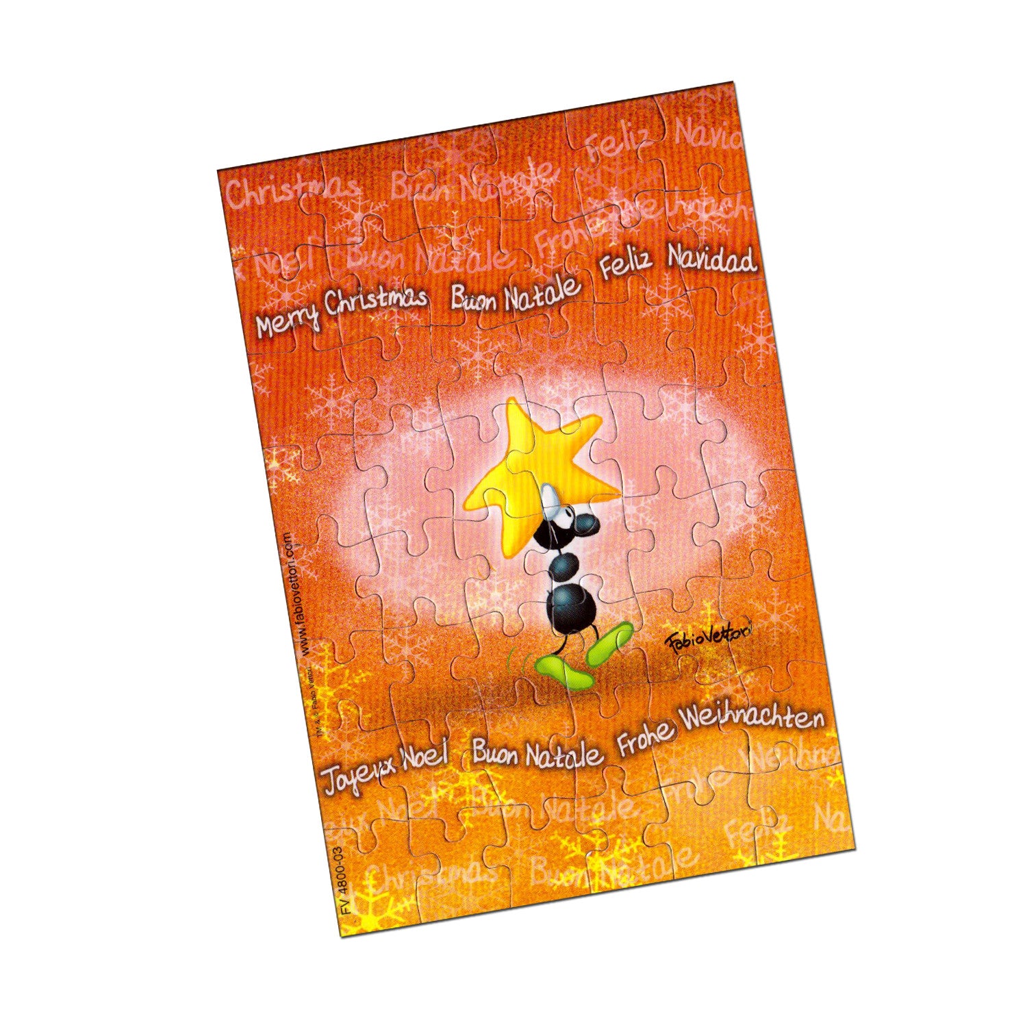 Christmas Puzzle Card (FV4800-03)