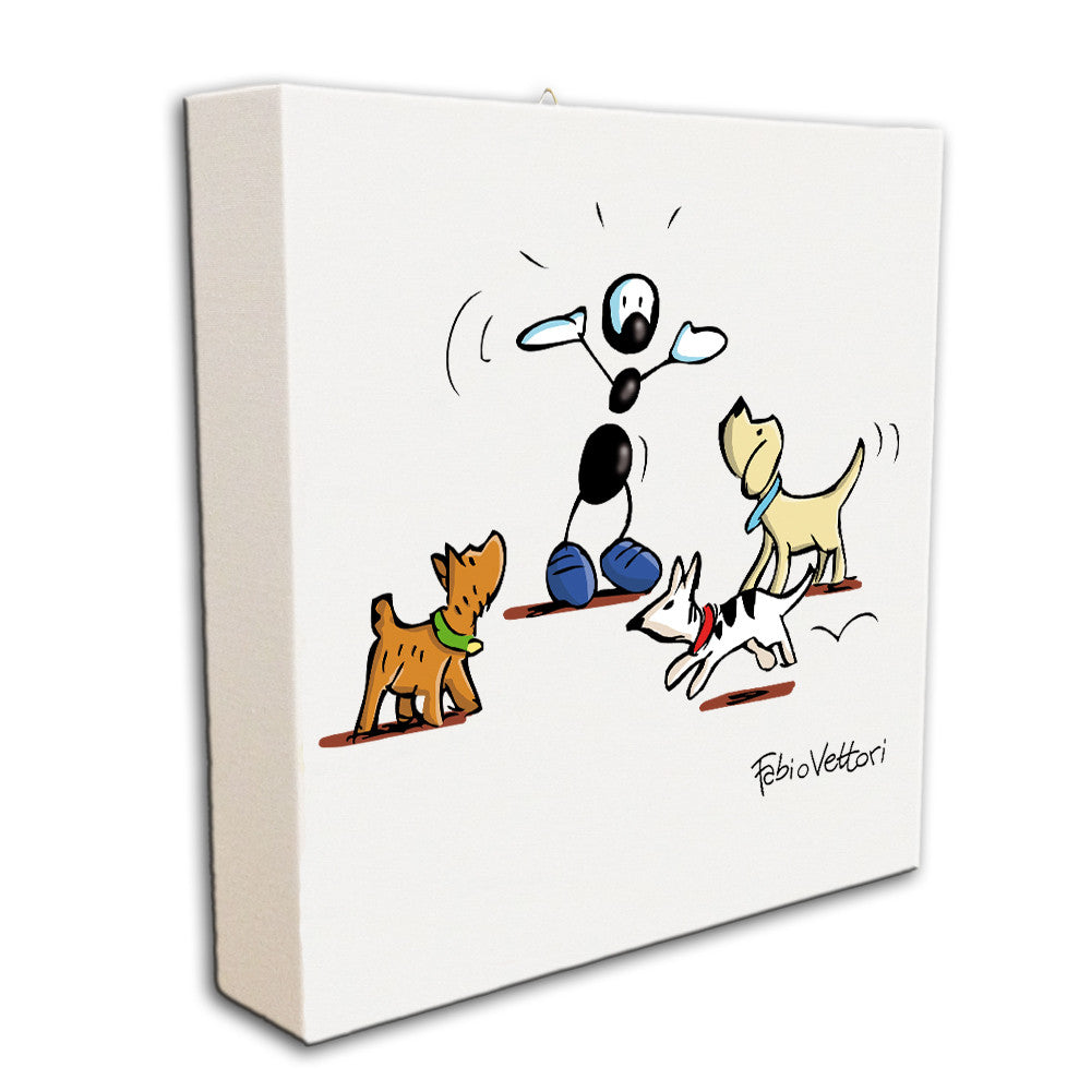 Canvas "Dogs"