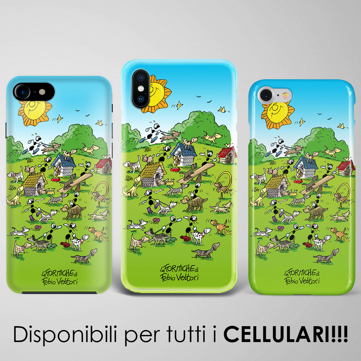 Artistic cover for Smartphone subject "Dogs"