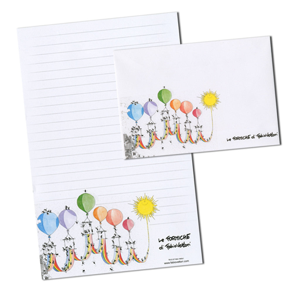 Carta da lettera "Arcobaleno" (FV3500-17)