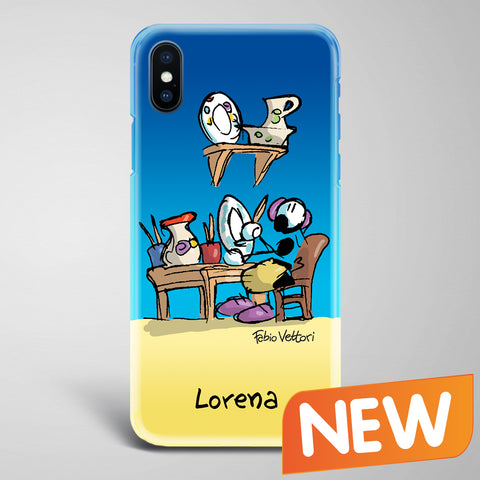 Cover artistica per Smartphone Personalizzata Decorazione su ceramica