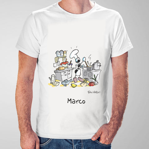 T-Shirt Personalizzata "Chef"