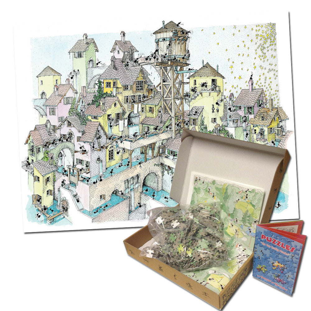 Puzzle "Città dell'acqua" 1080 pezzi