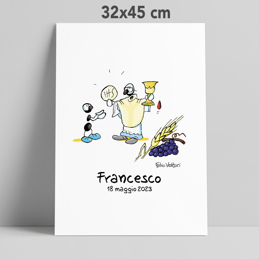 32x45 cm - Maschio