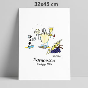 32x45 cm - Maschio