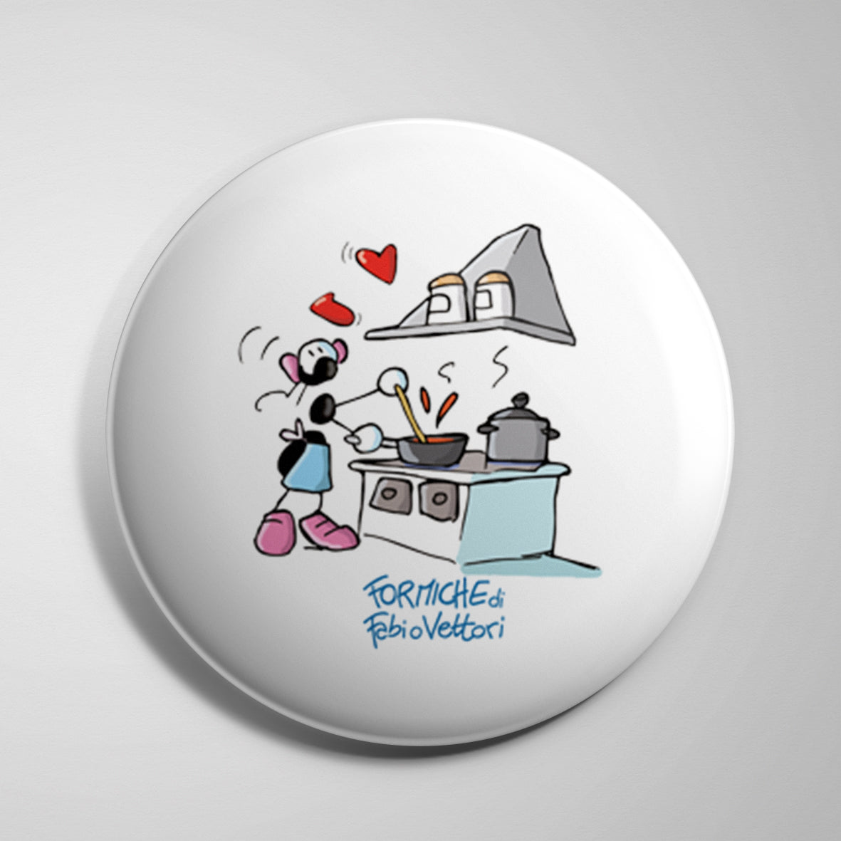 Brooch "Kitchen"