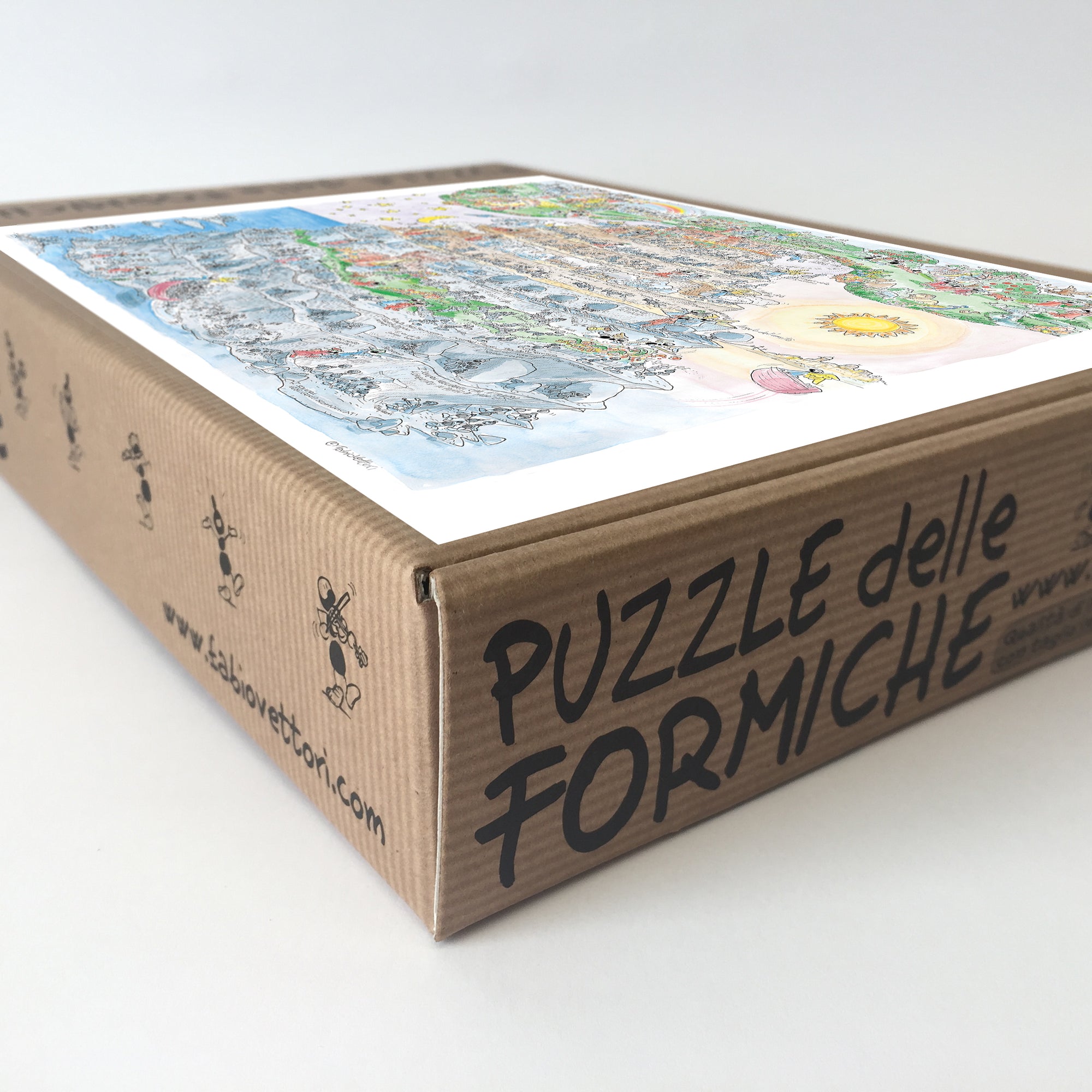 Puzzle "Divine Comedy Purgatory" 1080 pieces