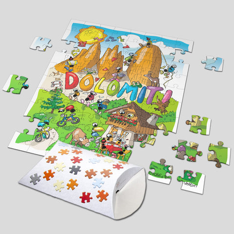 Puzzle bambino 96 pz. "Dolomiti"
