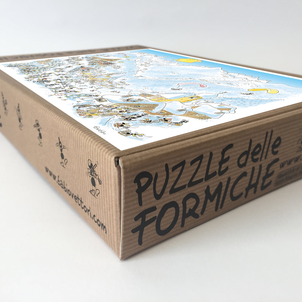 Puzzle "Dolomiti in inverno" 1080 pezzi