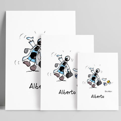 Stampa su poster personalizzata soggetto "Dottori"