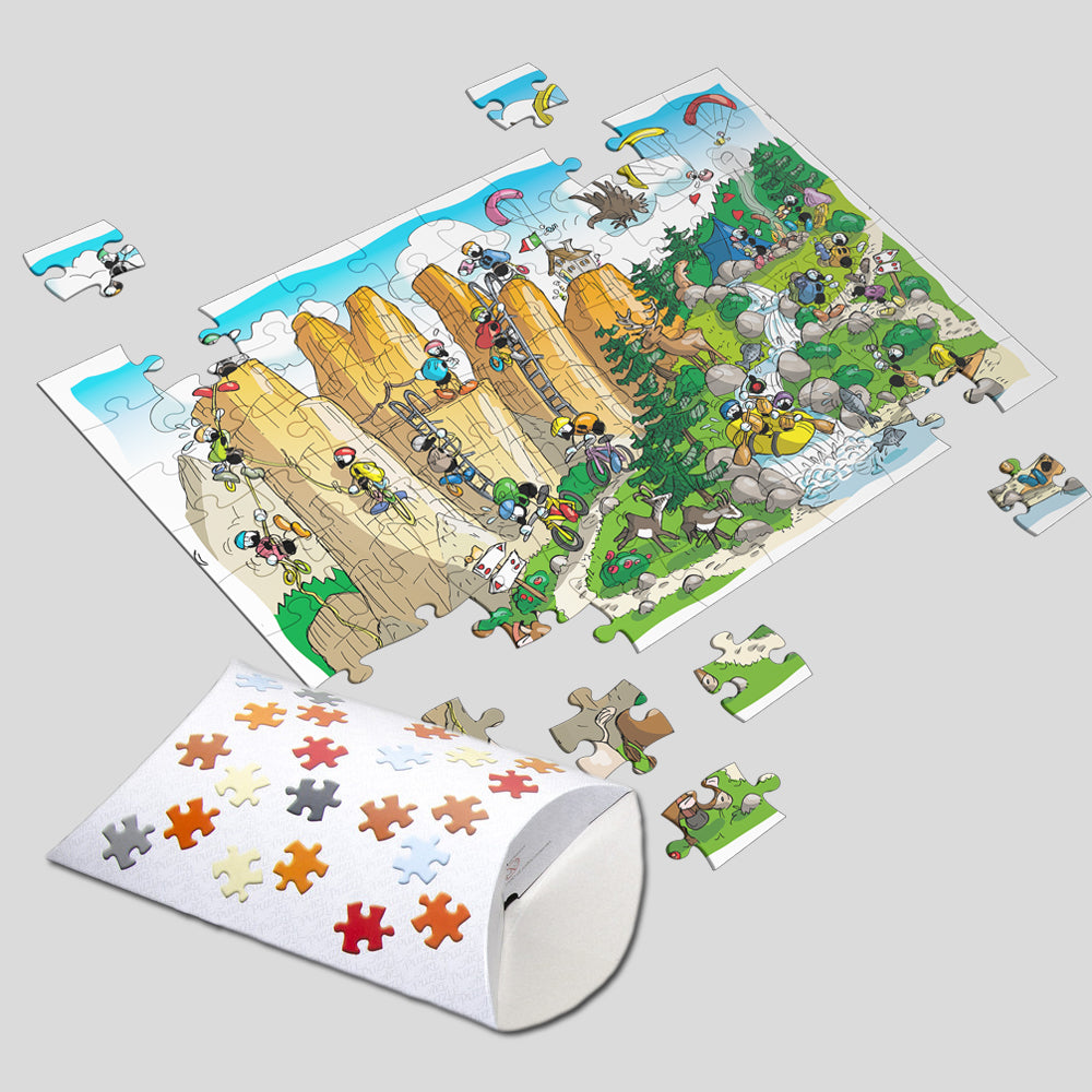 Puzzle bambino 96 pz. "Escursione"