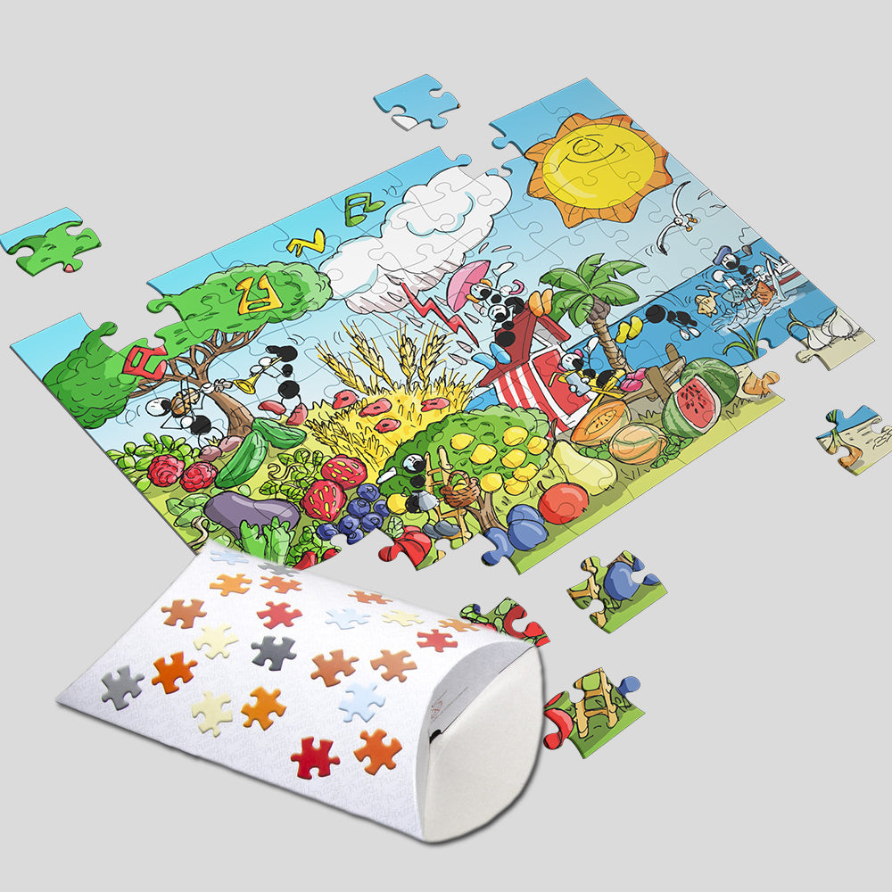 Child puzzle 96 pcs. "Summer"