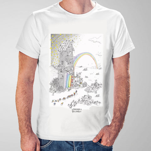 T-shirt "Fabbrica dell'arcobaleno"