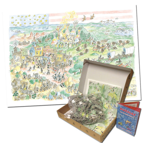 Puzzle "Far West" 1080 pezzi