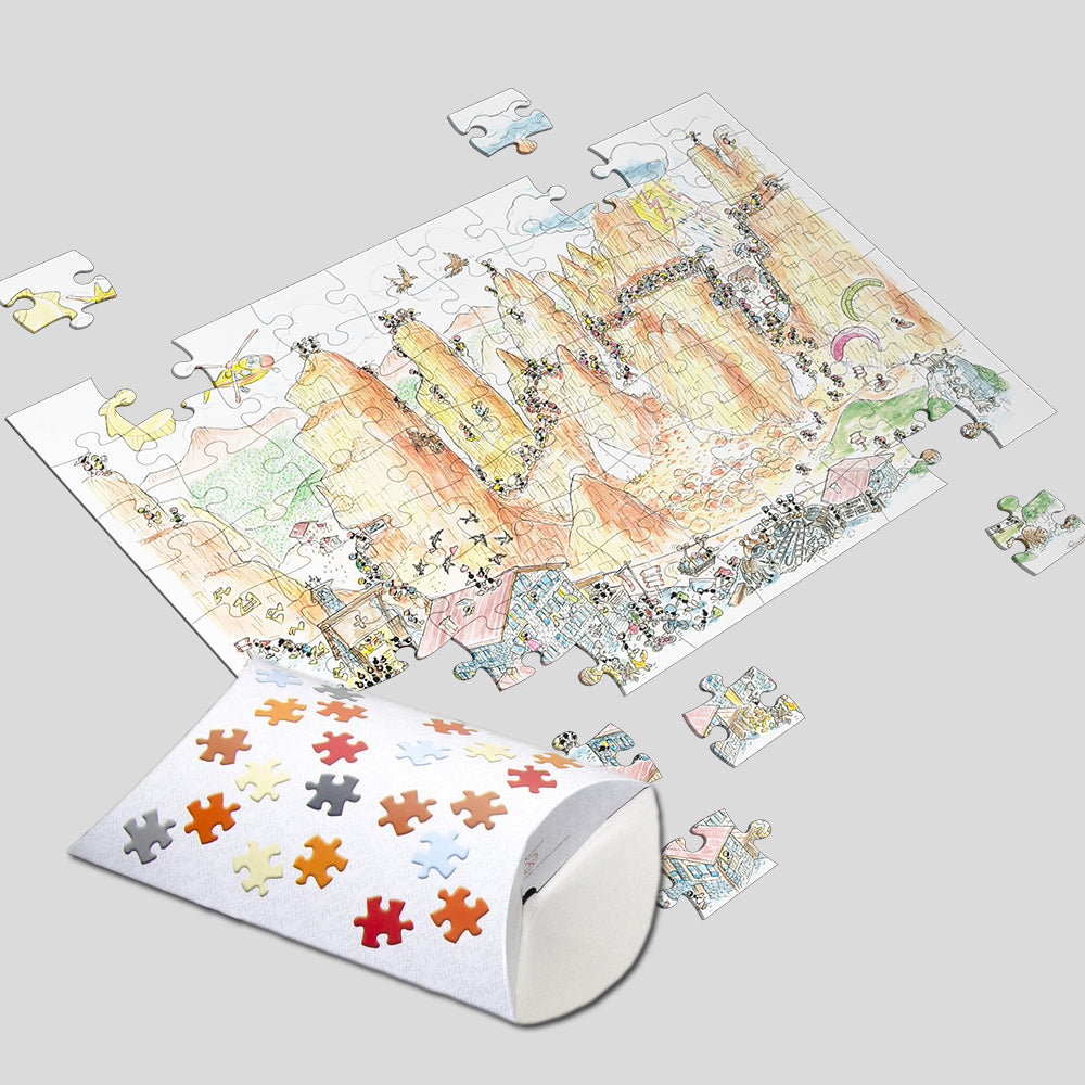 Puzzle bambino 96 pz. "Ferrata"