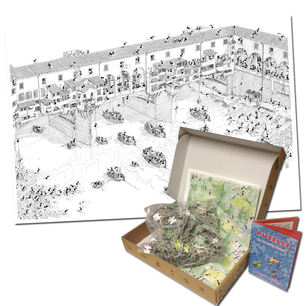 Puzzle "Florence Ponte Vecchio" 1080 pieces