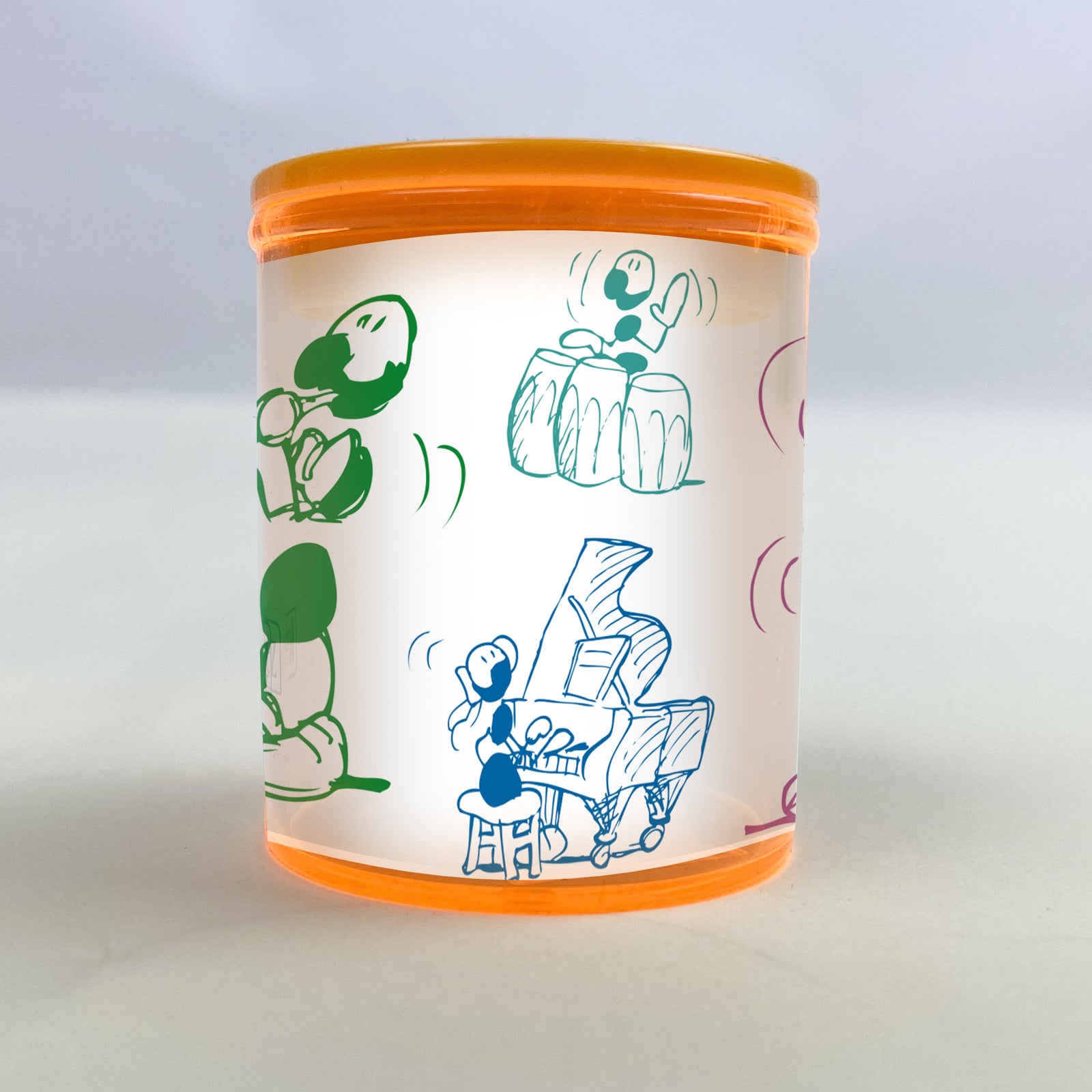 Temperino "Formiche arcobaleno"