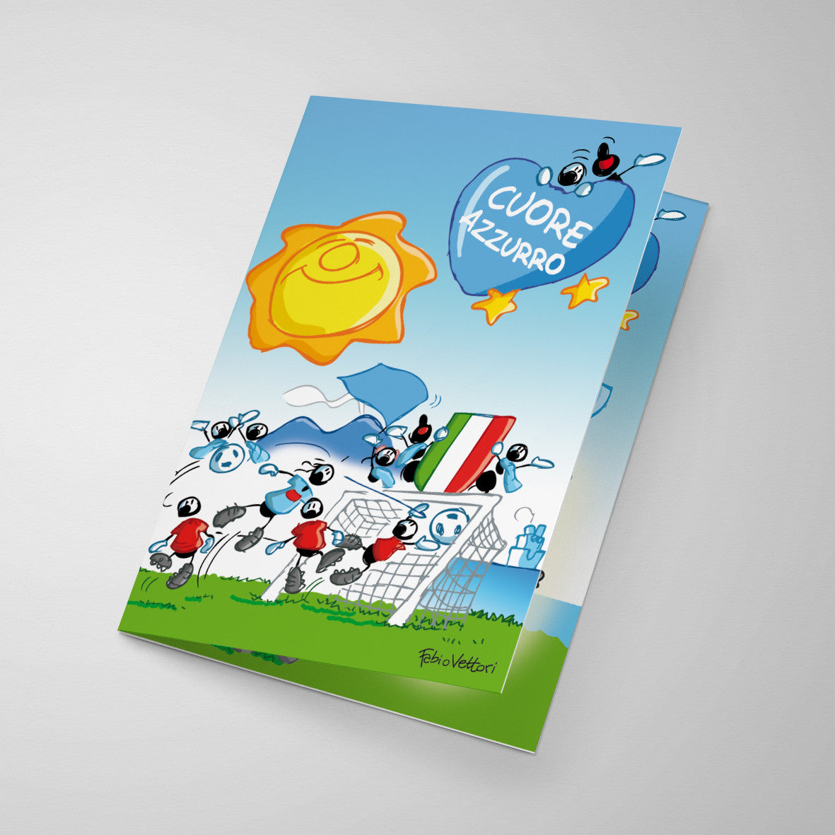 Laminated card Birthday (FV10-09)