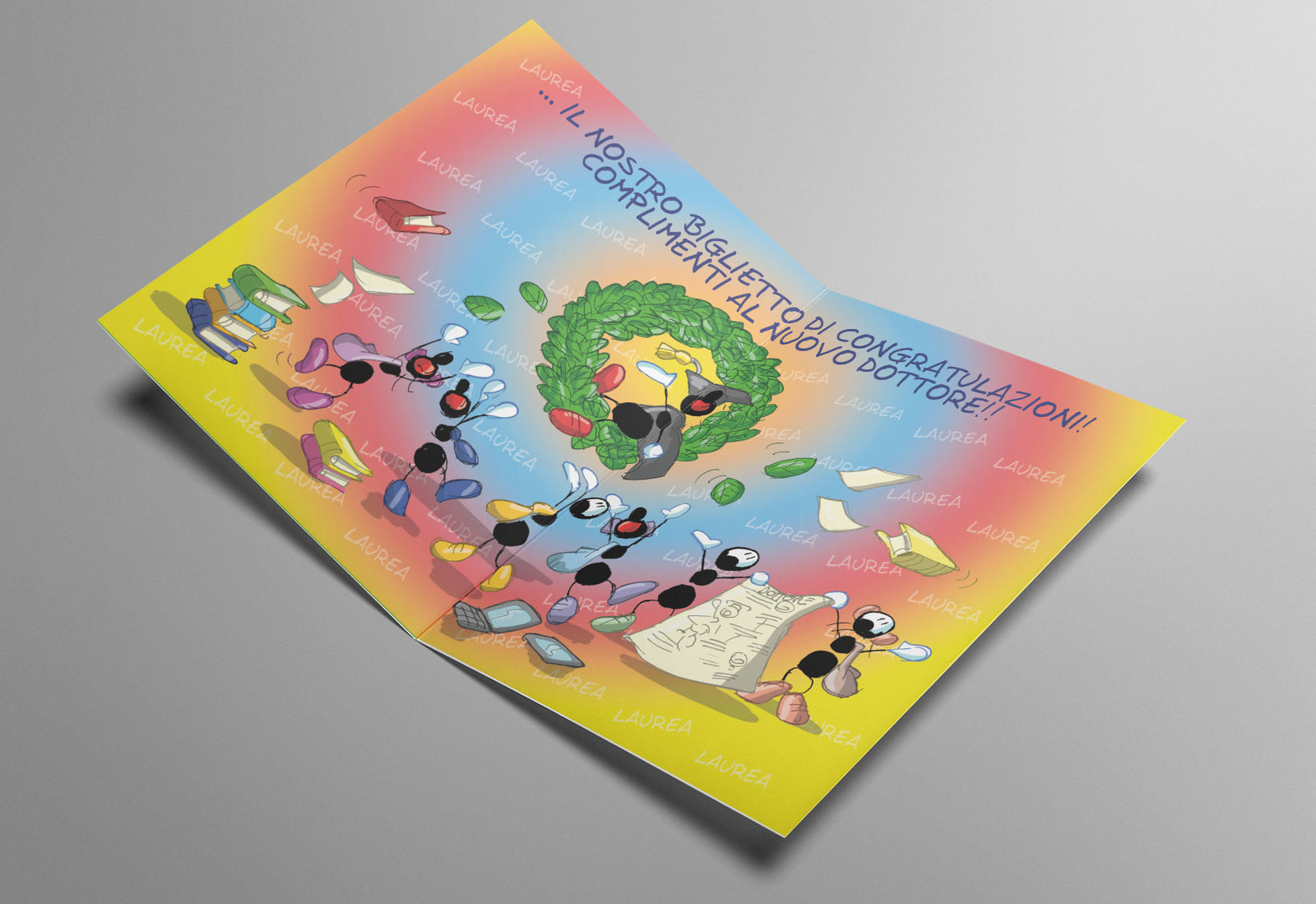 Graduation laminated card (FV10-45)