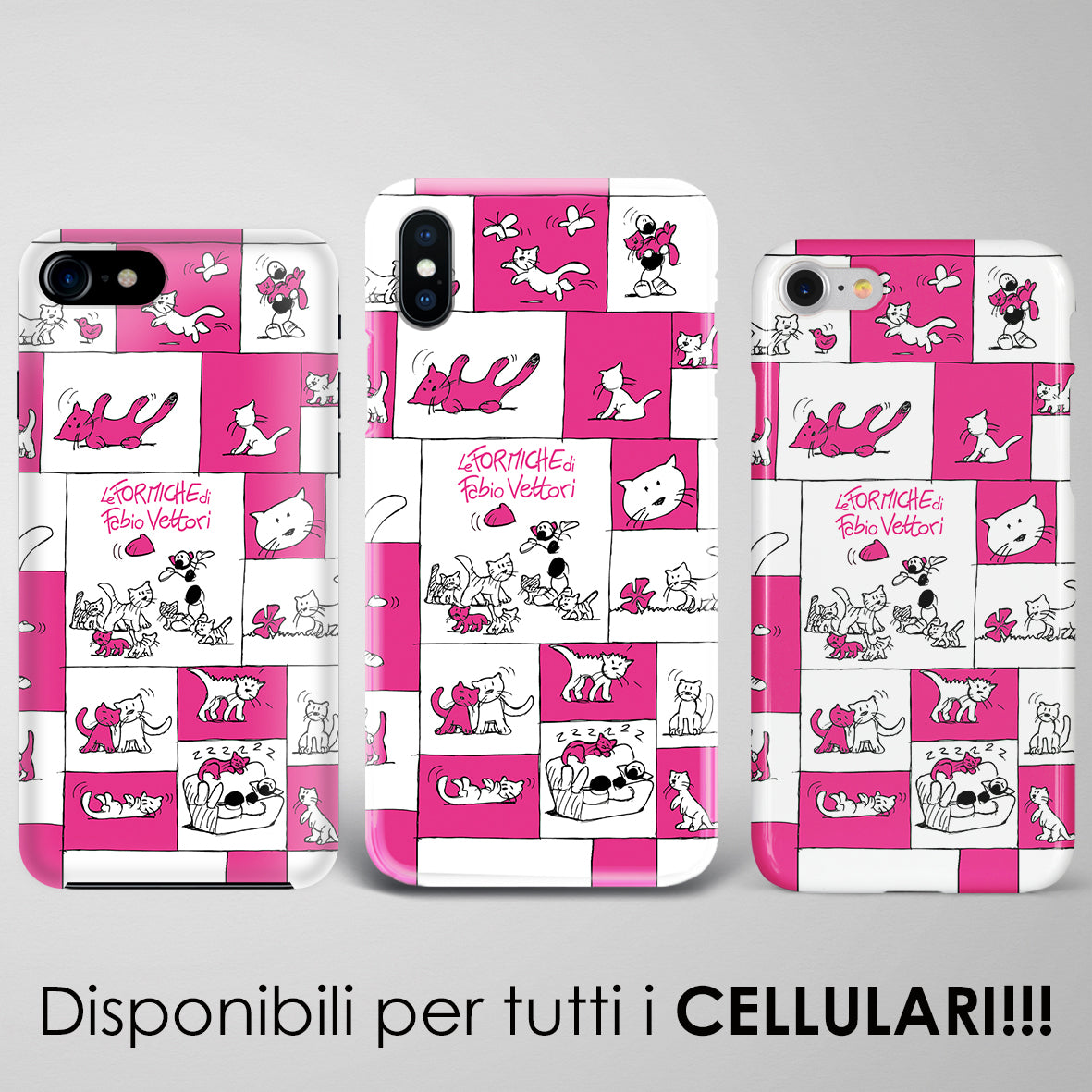 Artistic cover for Smartphone subject "Cats"