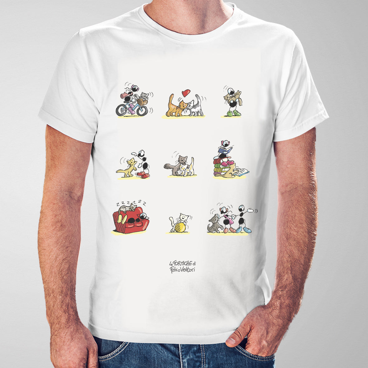 Boss Cat T-Shirt, Cool Tee, Ginger Cat, Cat Lover Gift, Pet, Boss, Sunglasses - Foto 8