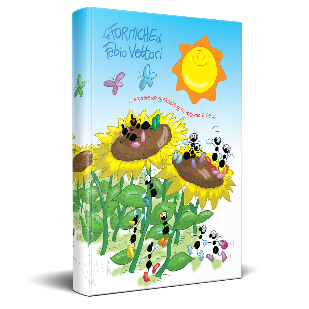 Diario Scolastico Le Formiche di Fabio Vettori soggetto "Girasole" (FV40-01)