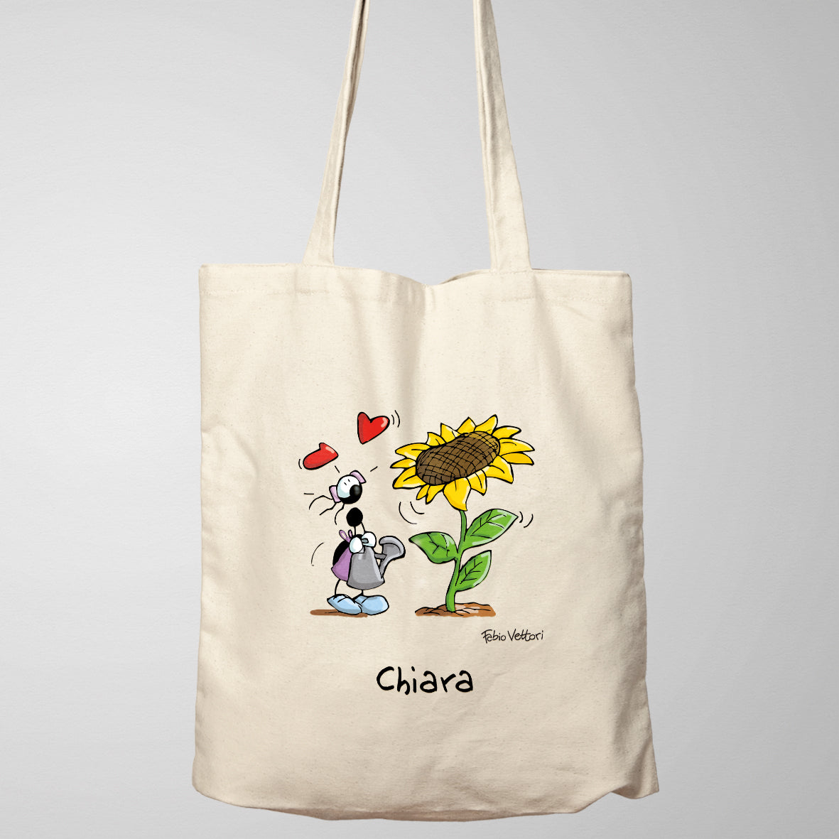 Shopper Personalizzata "Girasole"