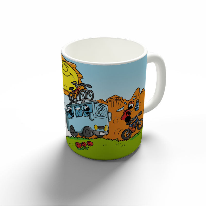 Mug "Trip to the mountains"