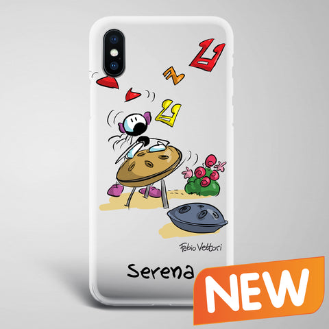 Cover artistica per Smartphone Personalizzata Handpan (Femmina)