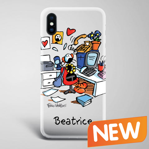 Cover artistica per Smartphone Personalizzata Impiegata