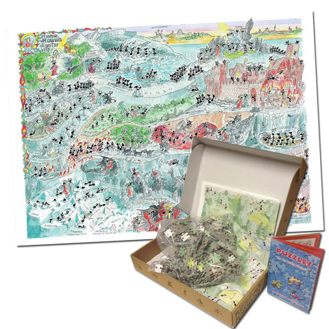 Puzzle "Divina Commedia Inferno" 1080 pezzi