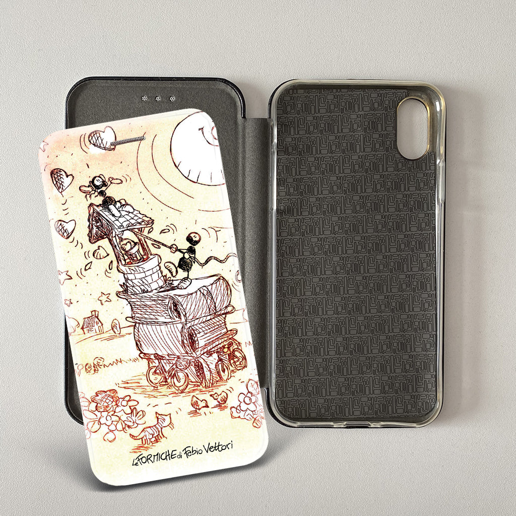 Artistic cover for Smartphone subject "In love" model with "Book" opening