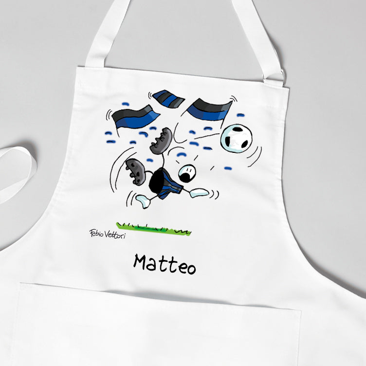 Grembiule Personalizzato "Neroazzurro"