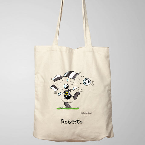 Shopper Personalizzata "Bianconero"