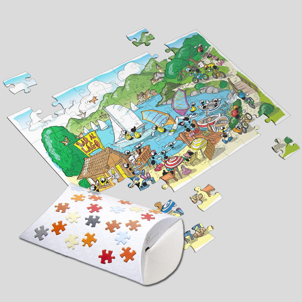 Child puzzle 96 pcs. "The needle"