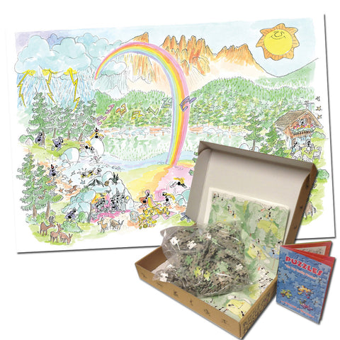 Puzzle "Lago di Carezza" 540 pezzi
