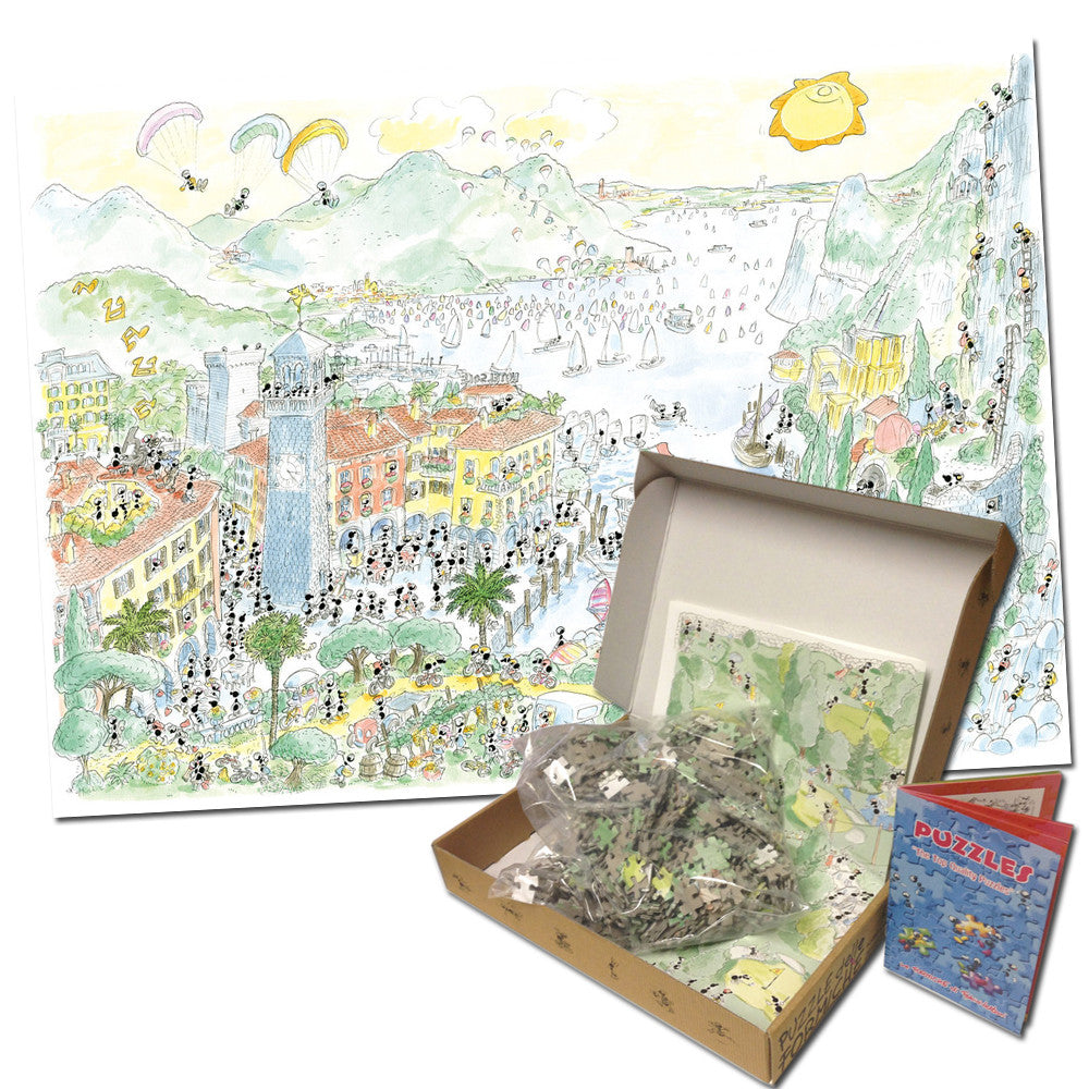 Puzzle "Lake Garda" 1080 pieces