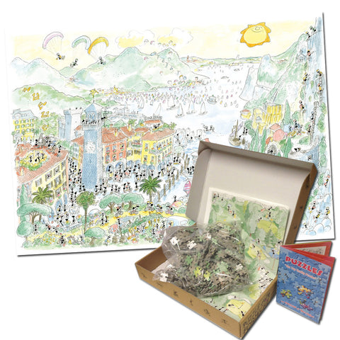Puzzle "Lago di Garda" 1080 pezzi