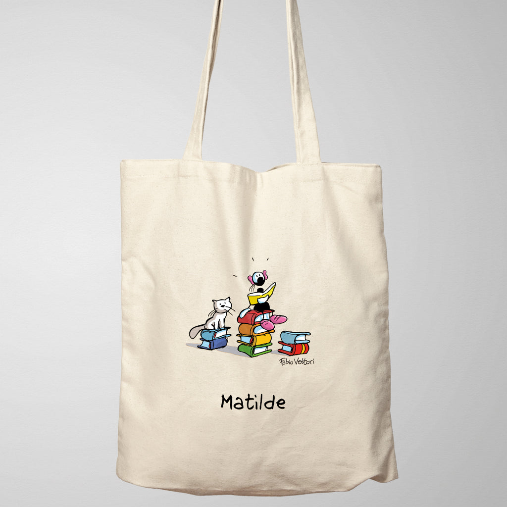 Shopper Personalizzata Libri (femmina)