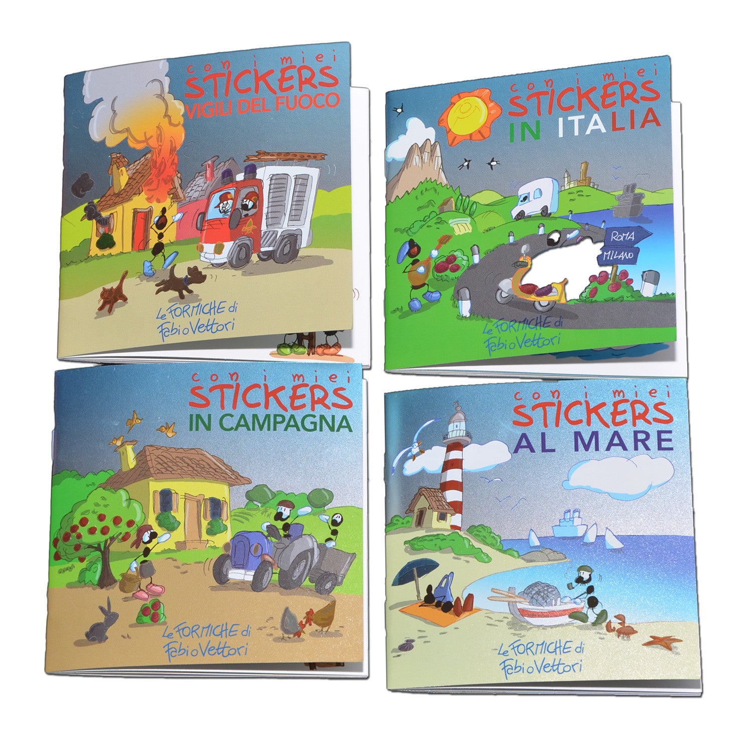 Booklet with Stickers