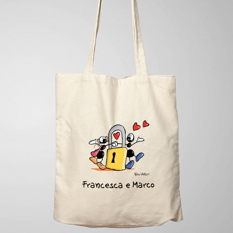 Shopper Personalizzata "Lucchetto"