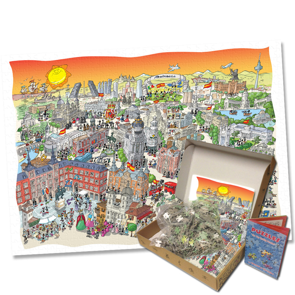 Puzzle "Madrid" 1080 pezzi