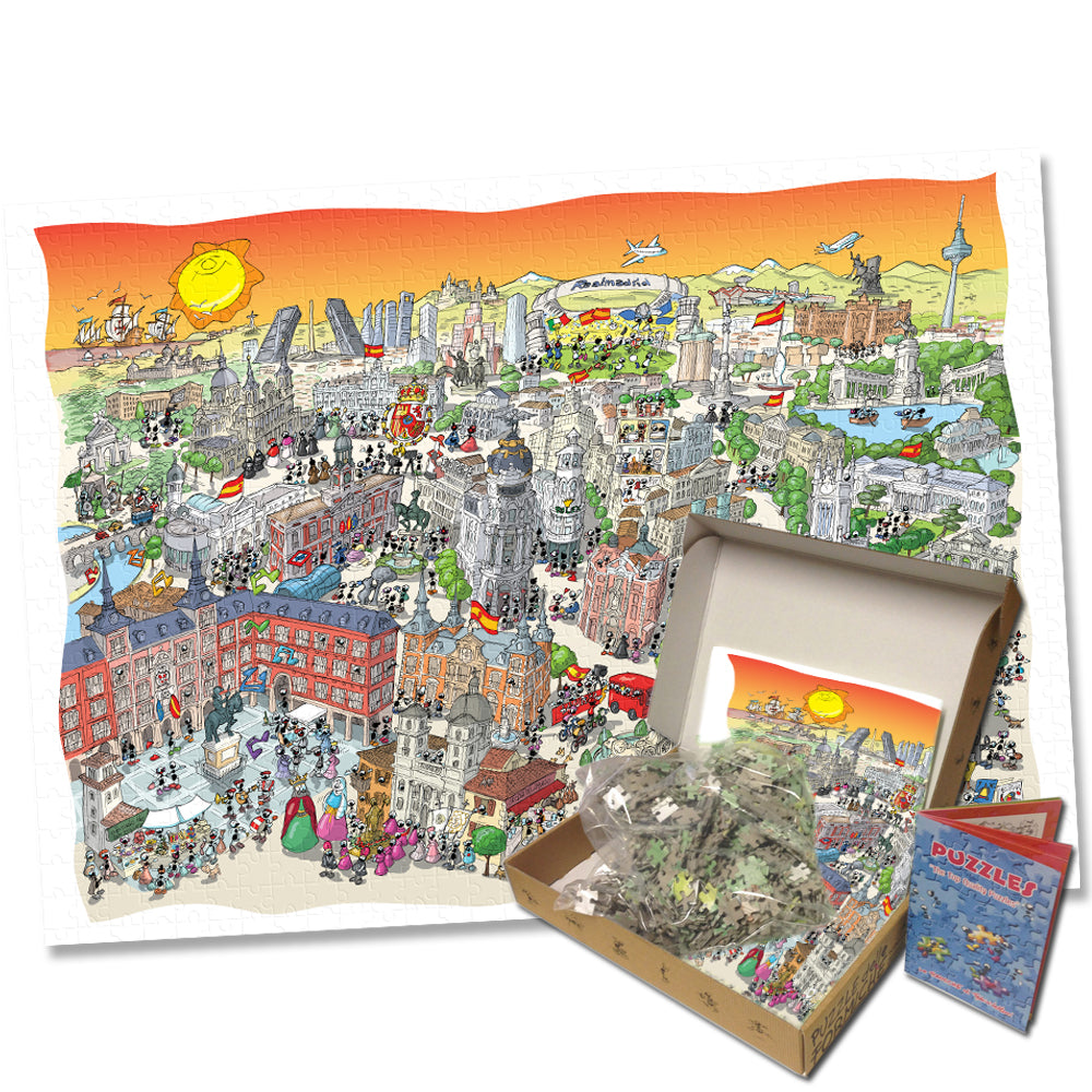 Puzzle "Madrid" 1080 pieces