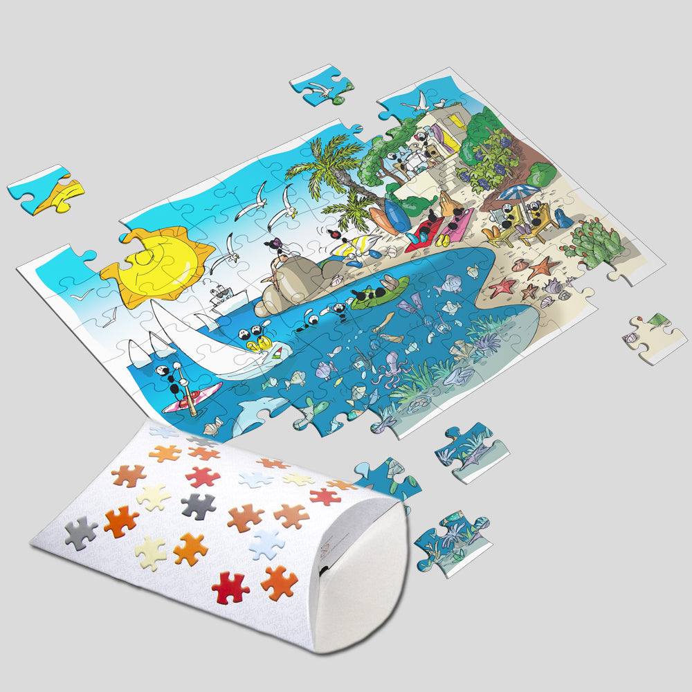 Child puzzle 96 pcs. "Sea"