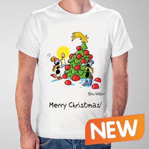T-Shirt Personalizzata "Merry christmas"