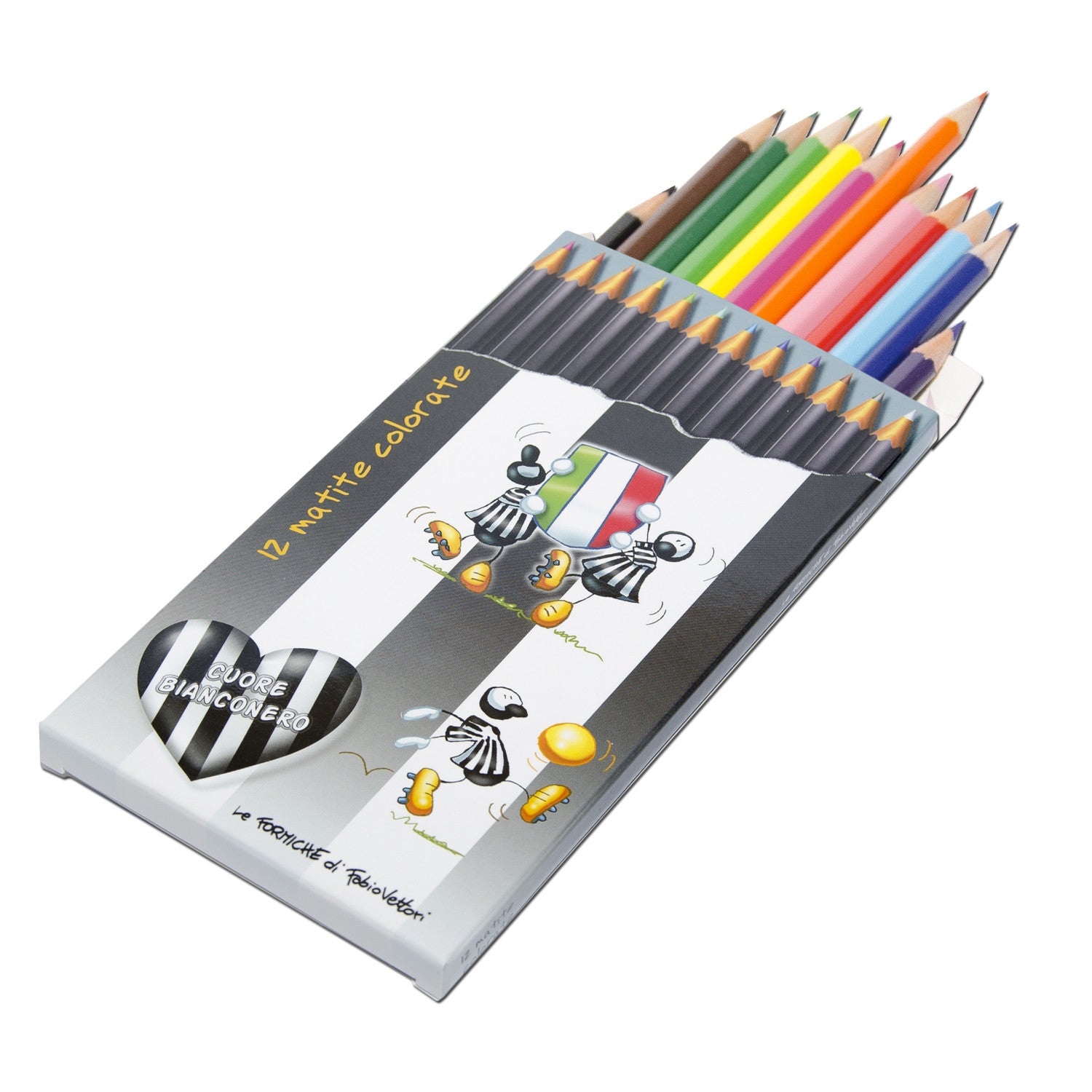 Matite colorate "Bianconeri"