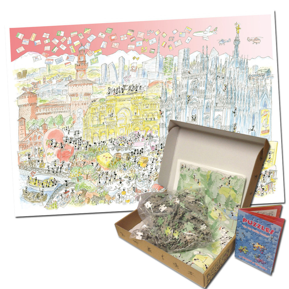 Puzzle "Milano a Colori" 1080 pezzi